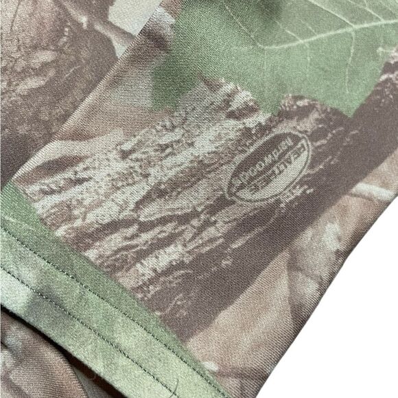 UNDER ARMOUR Coldgear Mock Neck Camouflage Bade layer Shirt Size Large - Picture 5 of 6